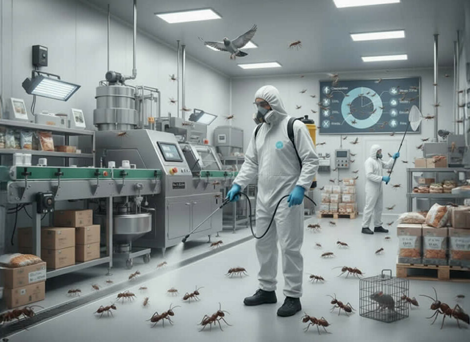 Principales plagas en la industria alimentaria